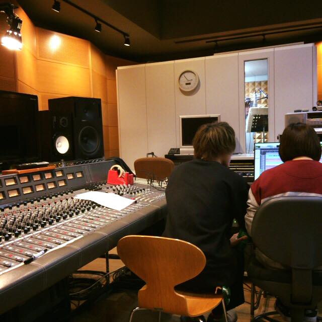 「私はピアノ」歌録り